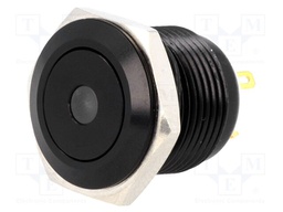 Switch: vandal resistant; Pos: 2; SPST-NO; 2A/36VDC; IP65; OFF-(ON)