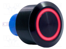 Switch: vandal resistant; SPDT; 3A/250VAC; IP67; ON-ON; red/green