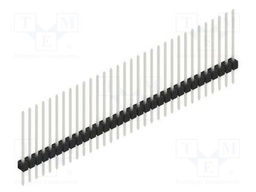 Connector: pin strips; pin header; male; PIN: 32; 2.54mm; THT; 1x32