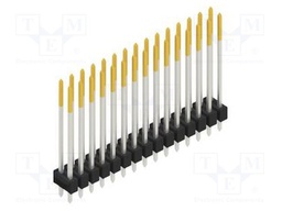 Connector: pin strips; pin header; male; PIN: 30; 2.54mm; THT; 2x15