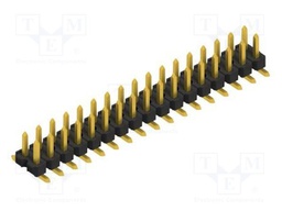 Connector: pin strips; pin header; male; PIN: 34; 2.54mm; SMT; 2x17