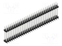 Connector: pin strips; pin header; male; PIN: 60; 2mm; SMT; 2x30