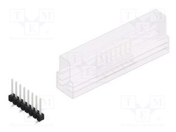 Connector: pin strips; pin header; male; PIN: 8; 2.54mm; SMT; 1x8