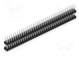 Connector: pin strips; pin header; male; PIN: 70; 2.54mm; THT; 2x35