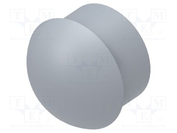 Stopper; polyamide; grey; L: 22.5mm; -20÷100°C; Entrelec; Size: 52