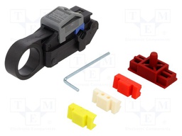 Stripping tool; 5.5mm; Wire: coaxial; Features: replaceable blade