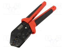 Tool: for crimping; insulated connectors