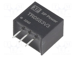DC/DC Converter, ITE, 1 Output, 1.65 W, 3.3 V, 500 mA, TR Series