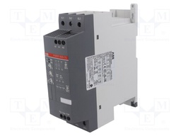 Module: soft-start; Usup: 208÷600VAC; DIN; 18.5kW; 1÷20/0÷20s; 37A