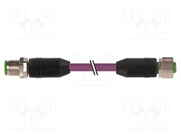 -25÷85°C; IP67; 4A; 20m; Series: 7000; PIN: 5; Thread: M12; 60VAC