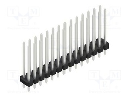 Connector: pin strips; pin header; male; PIN: 28; 2.54mm; THT; 2x14
