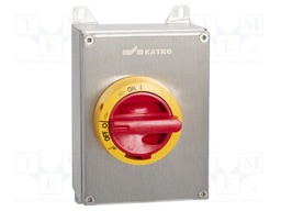 Switch-disconnector; Poles: 3; screw; 16A; IP66; KER; Colour: grey