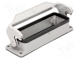 Enclosure: for Han connectors; Han HMC; size 24B; with latch