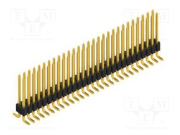 Connector: pin strips; pin header; male; PIN: 56; 1.27mm; SMT; 2x28