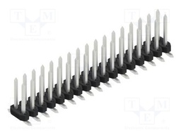 Connector: pin strips; pin header; male; PIN: 34; 2mm; SMT; 2x17