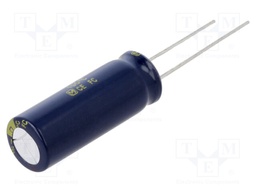 Capacitor: electrolytic; low ESR; THT; 680uF; 63VDC; Ø12.5x35mm