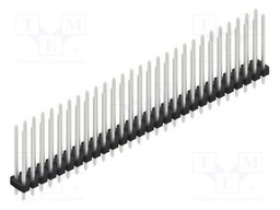 Connector: pin strips; pin header; male; PIN: 56; 2.54mm; THT; 2x28