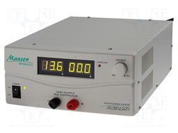 Power supply: laboratory; Channels: 1; 3÷15VDC; 40A; Plug: EU