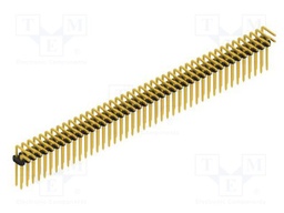 Connector: pin strips; pin header; male; PIN: 86; 2mm; THT; 2x43