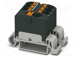 Splice terminal: rail; 32A; 800V; push-in; PA; 0.2÷6mm2; W: 27.9mm