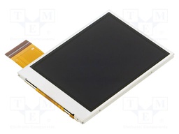 Display: TFT; 2.4"; 240x320; Illumin: LED; Dim: 60.26x42.92x2.45mm