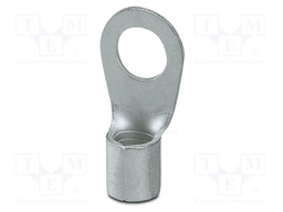 Non-insulated; Body: silver; Tip: ring