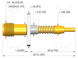 Test needle