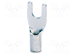 Non-insulated; Body: silver; Tip: fork
