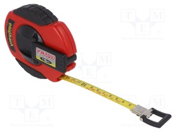 Measuring tape; L: 10m; Width: 13mm; Enclos.mat: ABS,elastolan