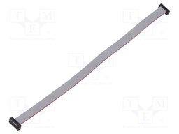 Ribbon cable with IDC connectors; Tape ph: 0.64mm; 203.2mm