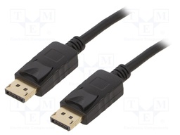 Cable; DisplayPort 1.2,HDCP 1.3; DisplayPort plug,both sides
