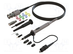 Probe: for oscilloscope; passive; 25MHz,250MHz; 1: 1,10: 1; 500V