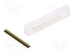 Connector: pin strips; pin header; male; PIN: 50; 2.54mm; SMT; 2x25