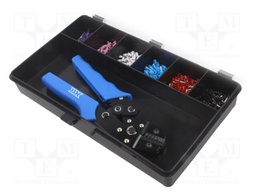 Kit: for crimping push-on connectors, terminal crimping