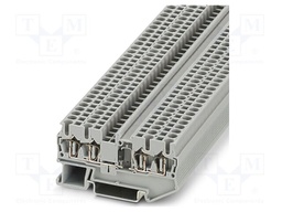 Splice terminal: rail; 1.5A; spring clamp; PA; 0.08÷4mm2; ways: 1