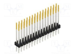 Connector: pin strips; pin header; male; PIN: 32; 2.54mm; THT; 2x16