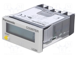 Counter: electronical; LCD; pulses; 99999999; IP66; IN 1: voltage