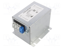 Filter: anti-interference; three-phase; 520VAC; 16A; 121x110x91mm