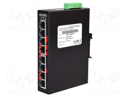 Industrial module: switch PoE Ethernet; unmanaged; 48÷55VDC