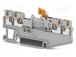 Splice terminal: rail; PT; PA; L: 30.5mm; terminals: 4; W: 3.5mm