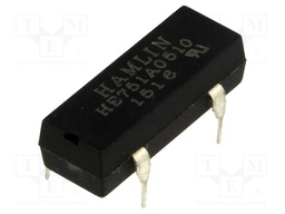Relay: reed; SPST-NO; Ucoil: 5VDC; max.300VDC; Rcoil: 500Ω; 50mW; PCB