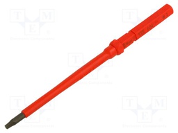 Interchangeable blade; square; insulated; #1; 157mm; 1kVAC