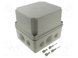 Enclosure: junction box; X: 155mm; Y: 179mm; Z: 158mm