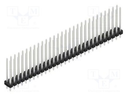 Connector: pin strips; pin header; male; PIN: 58; 2.54mm; THT; 2x29