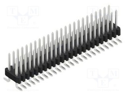 Connector: pin strips; pin header; male; PIN: 48; 1.27mm; SMT; 2x24