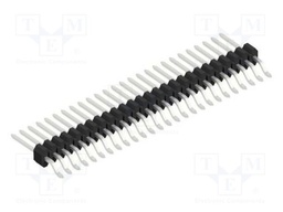 Connector: pin strips; pin header; male; PIN: 26; 1.27mm; SMT; 1x26