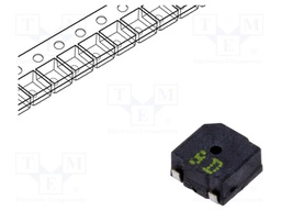 Sound transducer: elektromagnetic alarm; SMD; 4kHz; 100mA; 2÷5VDC