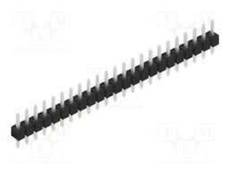 Connector: pin strips; pin header; male; PIN: 23; 2.54mm; THT; 1x23