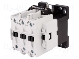 Contactor: 3-pole; NO x3; 230VAC; 37A; DIN,panel; CI 37; -30÷70°C