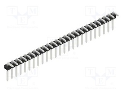 Connector: pin strips; pin header; male; PIN: 25; 2.54mm; THT; 1x25